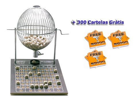 Jogo Bingo Globo Grande N Cartelas Gratis R Em