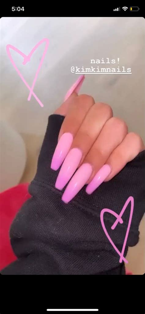 Nexgen Instagram Nails Pink Acrylic Nails Classy Nails Nail Shop