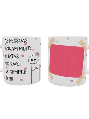 Caneca Flork As Pessoas Andam Chatas Meme Compre Produtos