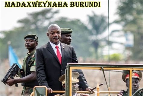 Wararka Maanta Khamiis Dec 24 2015 Xukuumadda Burundi Oo Shaacisay