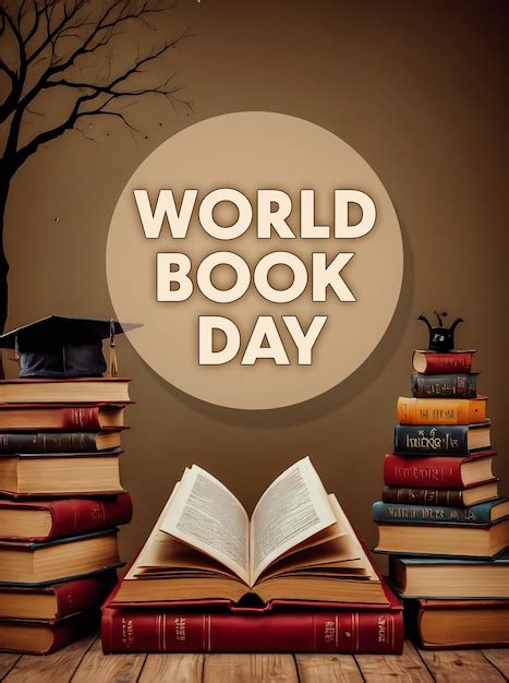 Premium Photo World Book Day Background