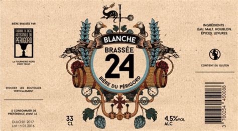 Brassée 24 Blanche Bière du Périgord Brasserie Artisanale de