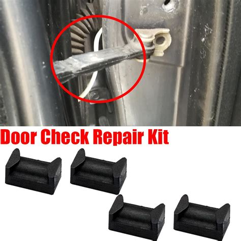 Cheap 4pcs Car Door Check Strap Check Assy Repair Kit Stopper Damping For Nissan Pathfinder