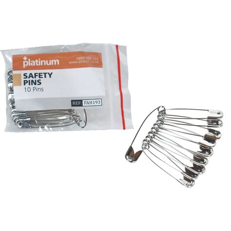 Safety Pins Nz Pack Of 10 Secure Essentials Reliable