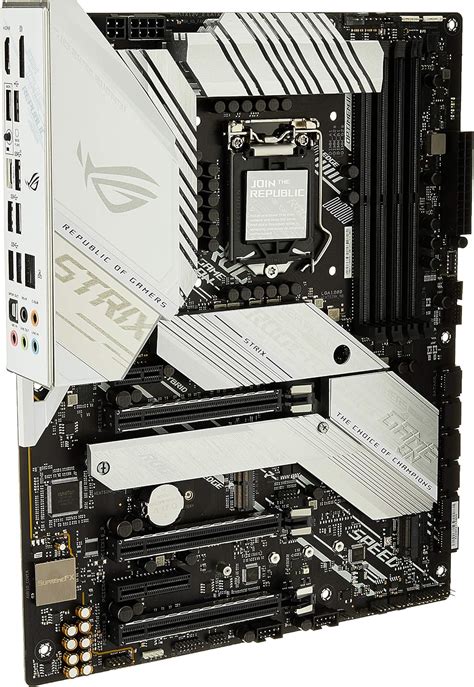 Asus Rog Strix Z490 A Gaming Z490 Lga 1200 Intel® 10ème Génération Atx White Scheme Gaming