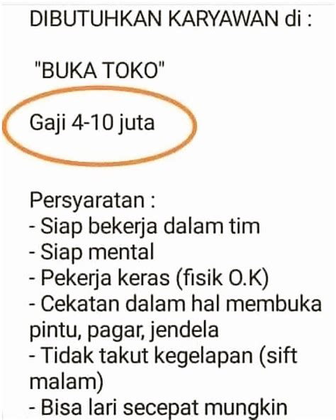 8 Meme Lowongan Kerja Bikin Ngakak Brutal Kocak Banget