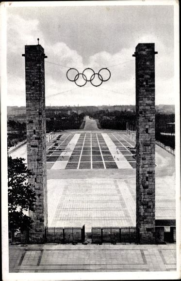 Ansichtskarte Postkarte Berlin Westend Olympiastadion Akpool De