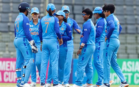 Dominant India Crush Thailand By 74 Runs To Enter Women S Asia Cup Final