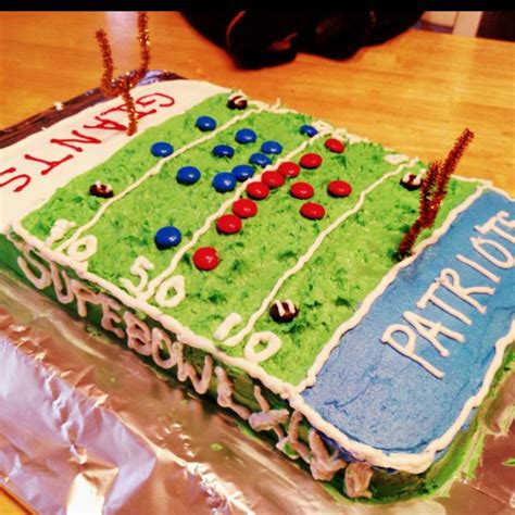 Super Bowl Cake | Superbowl cake, Superbowl party, Sweet treats