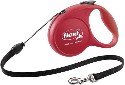 Guia Retr Til Flexi Fun Corda M M Vermelho Flexi Para C Es Medio