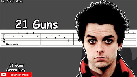 Green Day 21 Guns Guitar Tutorial Youtube Music