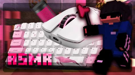 240 Fps Thocky Keyboard Mouse Sounds Bedwars Asmr Youtube