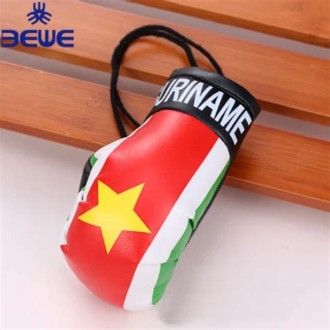 Wholesale Price Custom Country Flag Mini Boxing Glove Keychain Boxing Glove Keychain And Mini