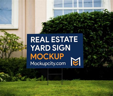 Free Yard Sign Design Template