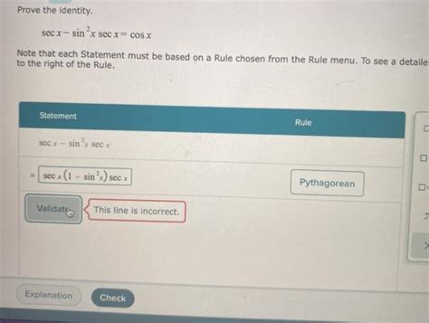 Solved Prove The Identity Secx Sin X Sec X Cos X Note That Chegg