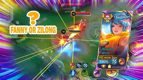 Fanny Hp Vs Zilong Fanny Or Zilong Fanny Aggressive Gameplay