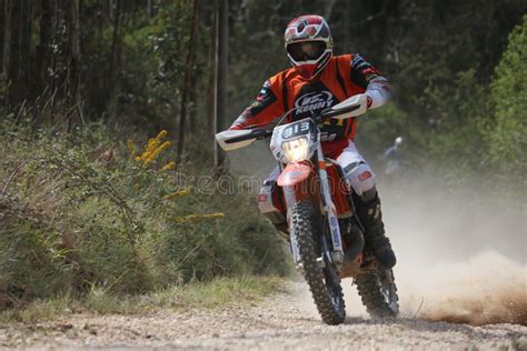 ATV Motocross Rider Over A Jump Editorial Stock Image Image Of