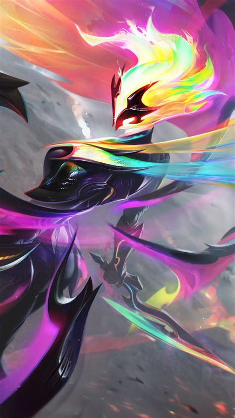 Empyrean Kayle Skin Lol 4k 8k 5373a Wallpaper Iphone Phone