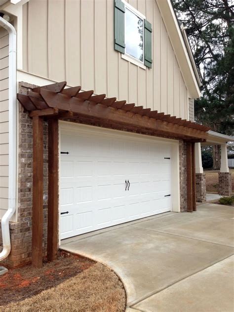 Image Of Awesome Garage Trellis Garage Door Trellis Garage Door