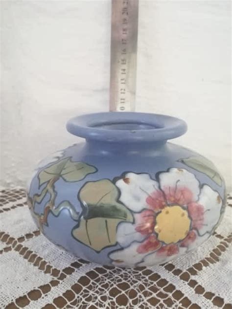 Decorative Art Vintage Ceramic Floral Vase Was Sold For R On