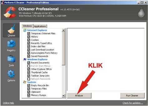 Cara Mengatasi PC Laptop Lambat Dengan CCleaner TUTORIAL MYBLOG