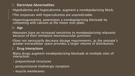 Neuromuscular blocking drugs & reversal agents