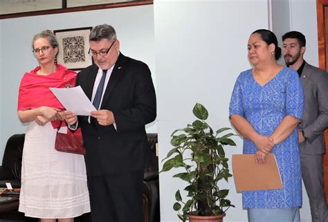 Samoa Observer Israel S Ambassador Presents Credentials