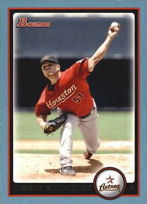 2010 Bowman Blue 89 Wandy Rodriguez Astros NM MT 520 EBay