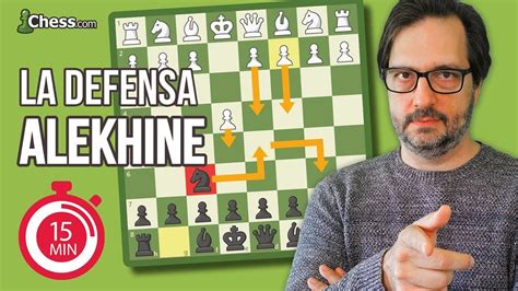 Defensa Alekhine Aperturas De Ajedrez En 15 Minutos Youtube