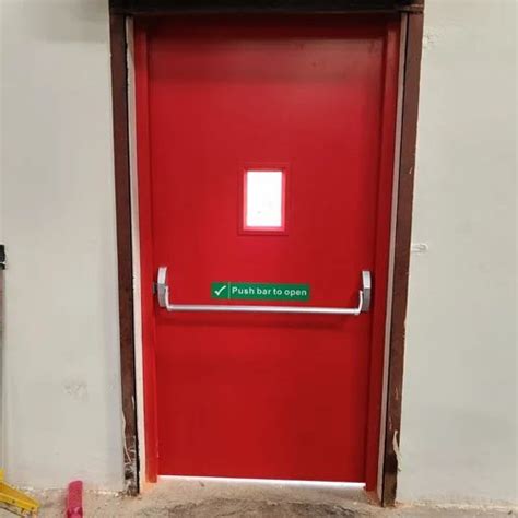 Gi Fire Rated Steel Door Height Inch Powder Coated At Rs