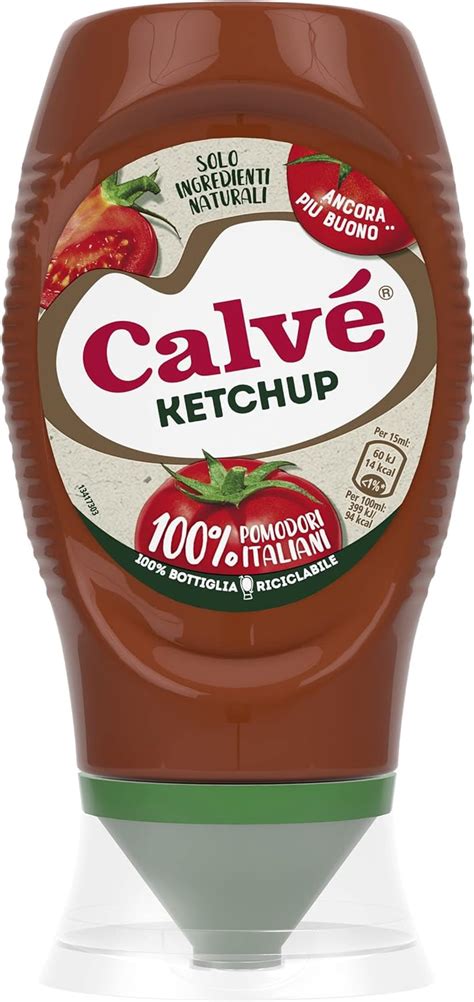 Calvé Ketchup in Confezione Top Down da 250 ml Amazon it Alimentari