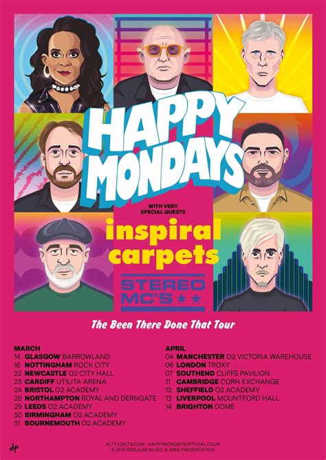 Manchester Icons Happy Mondays Have Announced A 2024 Tour