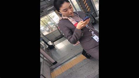 Asiana Airline CA Upskirt TOKYO Motion