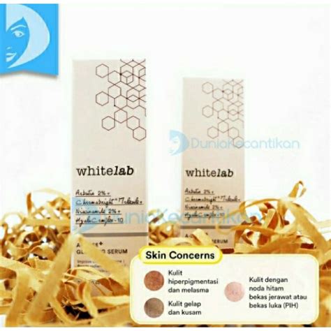 Jual WHITELAB A DOSE GLOWING SERUM PENCERAH WAJAH BEKAS DARK SPOT