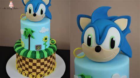 Sonic The Hedgehog Cake Tutorial! - YouTube