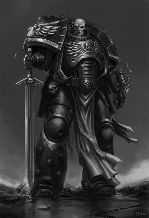 Space Marine Art By Salvador Trakal 40k Gallery Space Marine Space Marine Art Warhammer Art