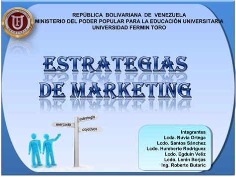 Presentaci N Estrategias De Marketing Ppt Descarga Gratuita