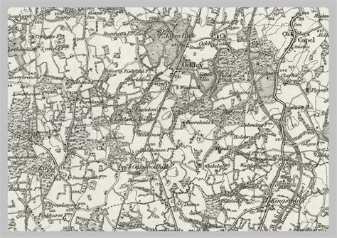 1890 Collection Horsham Reigate Ordnance Survey Map I Love Maps