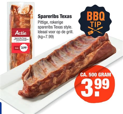 Spareribs Texas Aanbieding Bij Aldi