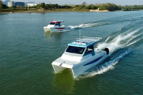 New Aquila 28 Molokai Cuddy Catamaran Power Boats Boats Online For