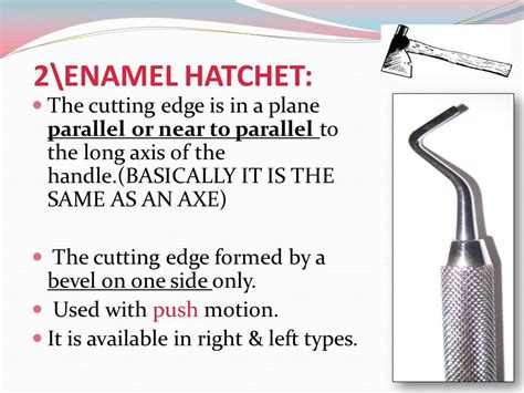 Dr Yasmine A On Twitter The One And Only Enamel Hatchet Ocls