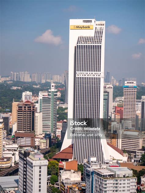 Kuala Lumpur Malaysia November 2019 Maybank Headquarter Stock Photo