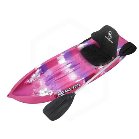 18m 8kg Kids Kayak Youth Children Junior Package Rocklea Pink Camo For