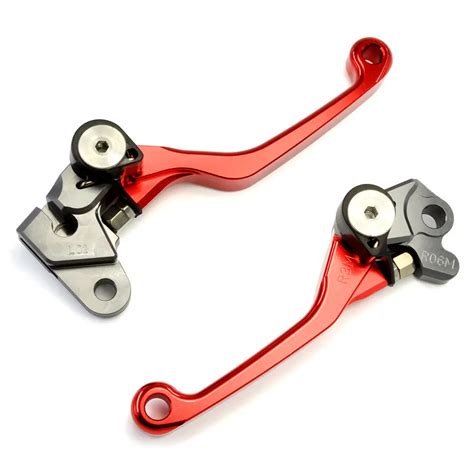 BJMOTO Motocross Racing CNC Pivot Brake Clutch Levers For Honda CRF250R