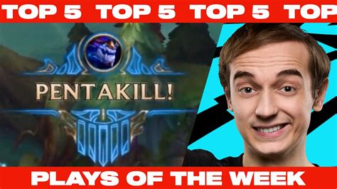 Lolesports Plays Of The Week Lol Ptt