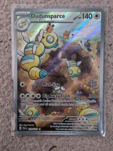 Pok Mon Tcg Dudunsparce Scarlet Violet Paldea Evolved Holo