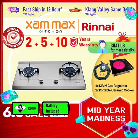 Shop Latest Rinnai Burner Gas Stove Online Lazada My