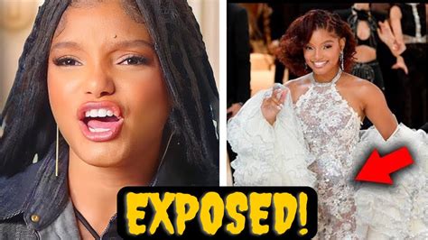 Halle Bailey Pregnancy Rumors Fuelled Up After Met Gala Youtube