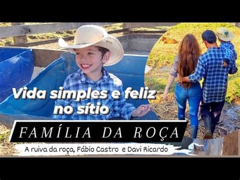 Vida Simples E Feliz Filho Da Ruiva Da Ro A Davi Ricardo Lida Do