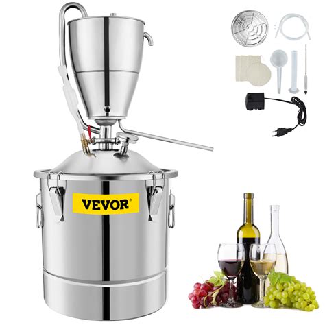 Vevor Vevor Water Alcohol Distiller Spirits Still Home Brewing Kit W